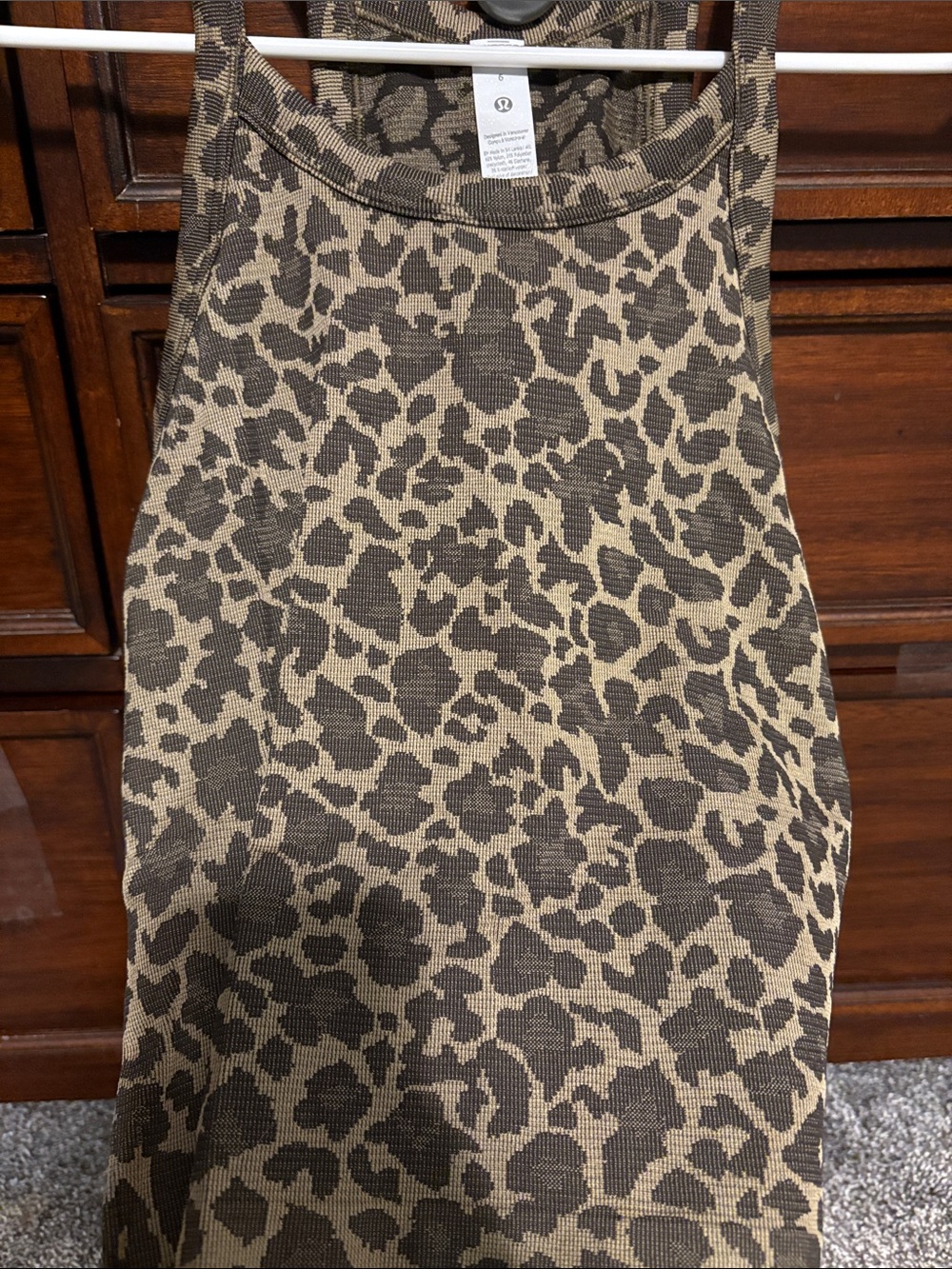 Lululemon Swiftly Cami *Leopard - Picture 4 of 7